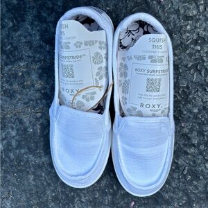 Roxy Women’s White Slip-On Shoes